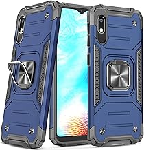 for Samsung Galaxy A10E Case Military Grade Built-in Kickstand Case Holster Armor Heavy Duty Shockproof Cover Protective for Samsung Galaxy A10E Phone Case (Blue)