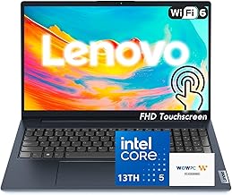 Business Laptop, 15.6" FHD Touchscreen Display, Intel 13th 10-Core i5 CPU (Up to 4.6 GHz), 40GB RAM, 1TB SSD, Copilot AI, Wi-Fi 6, Windows 11 with Microsoft 365 for the Web, WOWPC USB