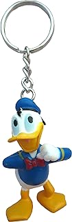 Disney Donald Figural PVC Keyring,Multicolor