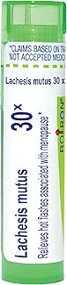 Boiron Lachesis Mutus 30X for Hot Flashes from Menopause - 80 Pellets