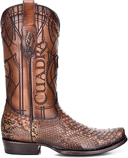 Men's Western Boot in Genuine Python Leather, 1J1NPH