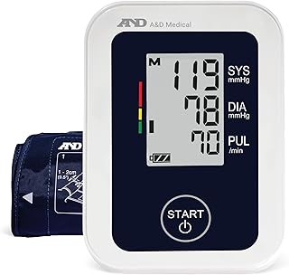 Blood Pressure Monitor for Home Use – UA-651SAC – Petite Upper Arm BP Machine – Small Cuff (6.3–9.4” / 16-24 cm) – Adults, Easy to Use, AC Adapter