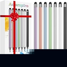 Stylus (7 Pcs), 2-in-1 Stylus Pen for Touch Screen, High Precision and Sensitivity, Suitable for iPad/iPhone/Samsung/Android Smartphone and Tablets, Compatible with All Touch Screen (Multicolor)