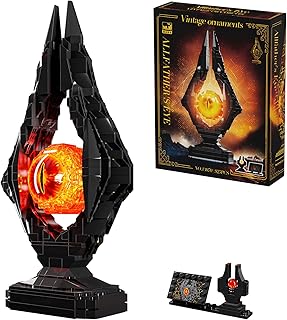 Fantasy Eye Tower Building Set（925PCS, Compatible with Lego, Dark Sci - Fi Collector-Quality Movie Sets, Unique Birthday for Adults Kids Ages 8-12, Home Office Desk Decor