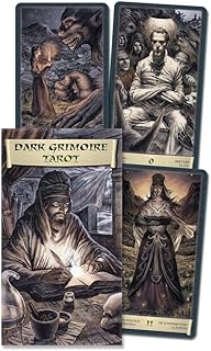 Dark Grimoire Tarot (English and Spanish Edition)