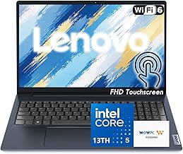Business Laptop, 15.6" FHD Touchscreen Display, Intel 13th 10-Core i5 CPU (Up to 4.6 GHz), 16GB RAM, 512GB SSD, Copilot AI, Wi-Fi 6, Windows 11 with Microsoft 365 for the Web