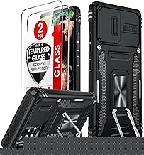 LeYi for Galaxy A71-5G Phone Case: [𝐍𝐎𝐓 𝐅it 𝐀𝟕𝟏 𝟓𝐆 𝐔𝐖/ 𝐀𝟕𝟏 𝟒𝐆] Compatible for Samsung A71 5G Phone Case with Screen Protector, Military-Grade & Magnetic Stand Funda para A 71, Black