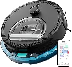 LiDAR Robot Vacuum and Mop, 450ml Visible Dustbin, Upgraded 190° PSD Obstacle Avoidance, Customized Cleaning, Multi-Floor Mapping, 150 Mins Runtime, WiFi/Alexa/APP, Pet Hair & Carpets, M330 Pro