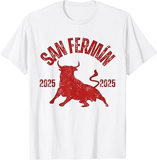 San Fermín 2025, bull running, Pamplona 2025 festival T-Shirt