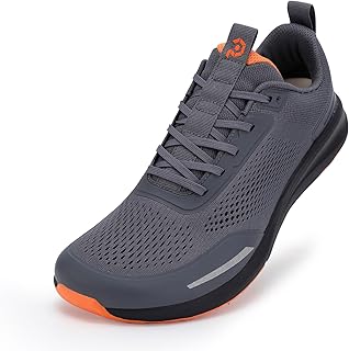 Men's Zero Drop Running Shoes - Wide Toe Box Athletic Walking Sneakers
