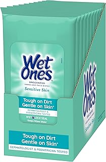 Wet Ones Hand Wipes, 20 Wipes (Pack of 10)