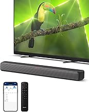 B5109 2.0 Channel Bluetooth Soundbar - HDMI ARC, Dolby Digital Plus, DTS Virtual:X, Roku TV Ready, 120W Max Power, Dark Grey