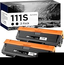 MLT-D111S Toner Cartridge Compatible for Samsung MLT-D111S 111S MLT111S D111S High Yield to Use with Samsung Xpress M2020W M2070FW M2020 M2070W M2024W M2074FWPrinter (Black, 2 Pack)
