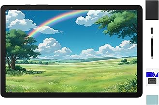 Galaxy Tab A9+ 64GB 10.9'' Android Tablet + Galaxy Tab A9+ Book Cover (Black), Upgraded Chipset, Multi Window Display, Slim, Light, Durable Design, Graphite with Accessories