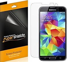 Supershieldz (6 Pack) Screen Protector Designed for Samsung Galaxy S5 (AT&T, Sprint, T-Mobile, Verizon, US Cellular, All Carriers), High Definition Clear Shield (PET)