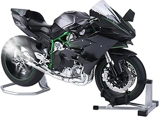 1/6 Scale Motorcycle Compatible with Kawasaki Ninja H2R Motorcycle Model Kit Die Cast Metal Racing Motorcycles Model for Kawasaki H2R Collectible Models Motorcycles Spray
