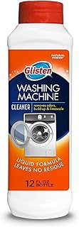 Glisten Washing Machine Cleaner, Helps Remove Odor, Buildup, and Limescale, Fresh Scent, Made in the USA, 12 Ounce Bottle