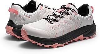 Women's Hiking Shoes Lightweight Walking Sneakers with Arch Support Outdoor Work Camping Tennis Workout Cross Training Echo