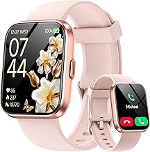 Smart Watches for Women, 1.85" HD Smartwatch Compatible iPhone/Samsung/Android (Answer/Make), Fitness Tracker with Heart Rate/Sleep/SpO2 Monitor, Smart Watch 3ATM Waterproof, 120+ Sport Modes, Alexa