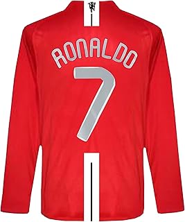 Men’s Soccer Jersey Fan Version Long & Short Sleeve Shirt for Game Day, Training, or Casual Wear - 2007/08