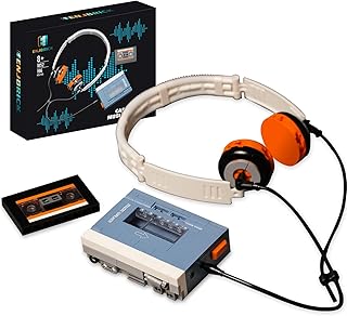 Creator Music Player Building Set for Adults, Boy Retro Collectible Model Building Kit, Halloween for Boys and Girls 8-14 Years