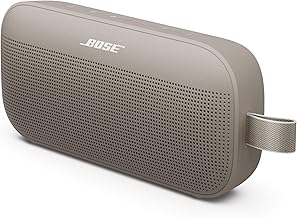 SoundLink Flex Bluetooth Speaker (2nd Gen) - Portable Outdoor Speaker with Hi-Fi Audio, Waterproof and Dustproof, USB-C, Up to 12 Hours Battery Life, Sandstone