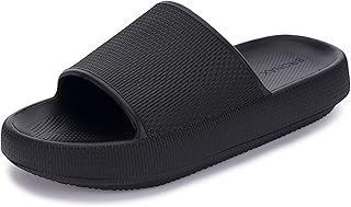 Pillow Slippers for Women and Men | House Slides Shower Sandals | Cushioned Thick Sole