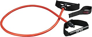 SPRI Xertube Resistance Bands with Handles – All Exercise Cords Sold Separately with Home Gym Workout Fitness Door Anchor Attachment Option