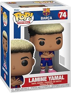 Pop! Football: Barcelona - Lamine Yamal - Barcelona FC 2025 - Collectable Vinyl Figure - Gift Idea - Official Merchandise - Toys for Kids & Adults - Sports Fans - Model Figure for Collectors