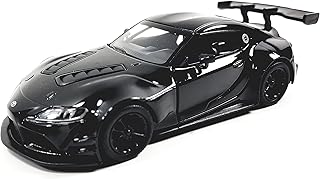 KiNSMART Toyota GR Supra Concept Racing Edition 1/36 Scale Diecast Race Car (Black)