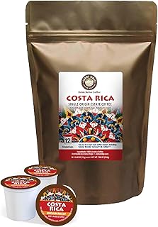 Costa Rica Tarrazu Single Origin Coffee Single-Serve Pods 12 ct Medium Roast
