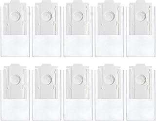 10 Pack Replacement Dust Bags for SAMSUNG Jet Bot AI+ / Jet Bot+ Vacuum Clean Station, Replace Part VCA-RDB95 VCA-SBT90E VR30T8