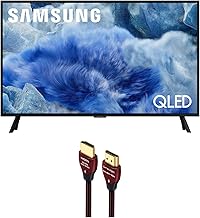 QN32Q8FAAFXZA 32 Inch Class QLED Q8F 4K Vision AI Smart TV with a WireLogic Ruby 8ft Ultra High Speed 4K-8K-10K HDMI Cable (2025)