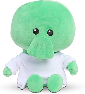 Illumination Minions & Monsters Goomi Squooshy Plush Toy, 7-Inch Soft Squishy Stuffed Animal, Sensory Fidget Toy with Bean Fill, Kids Gift Ages 3+