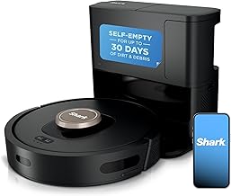AV2501AE AI Robot Vacuum with XL HEPA Self-Empty Base, Bagless, 60-Day Capacity, LIDAR Navigation, Perfect for Pet Hair, Compatible with Alexa, Wi-Fi Connected, Carpet & Hard Floor, Black