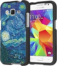 Galaxy Core Prime Case, Galaxy Prevail LTE Case, Capsule-Case Slim Fit Snap-on (Black) Hard Case for Samsung Galaxy Core Prime G360 S820L / Galaxy Prevail-LTE G360P - (Starry Night)