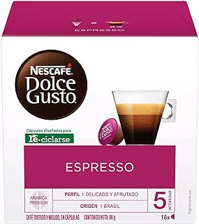 Nescafe Dolce Gusto for Nescafe Dolce Gusto Brewers, Espresso, 16 Count