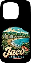 Vintage Jaco Costa Rica Travel Souvenir Landmark Gift Case for iPhone 15 Pro