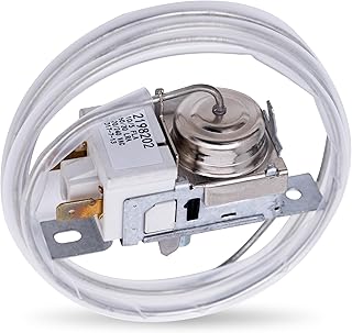 UPGRADED 2198202 Refrigerator Cold Control Thermostat Replacement - Compatible with Whirlpool & Kenmore Refrigerators - Replaces 2161284 2198201 PS11739232 AP6006166 WP2198202 161284 1110552