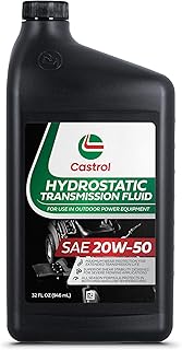 SAE 20W50 Hydrostatic Transmission Fluid for Use in Outdoor Power Equipment – API GL-4 – 1 Quart