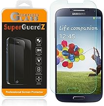 [3-Pack] SuperGuardZ for Samsung Galaxy S4 Screen Protector [Tempered Glass], 9H, 0.3mm, 2.5D Round Edge, Anti-Scratch, Anti-Bubble [Lifetime Replacement]