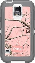 DEFENDER SERIES Samsung Galaxy S5 Case - Retail Packaging Protective Case for Galaxy S5 - Ap Pink (White/Gunmetal Grey Ap Pink)