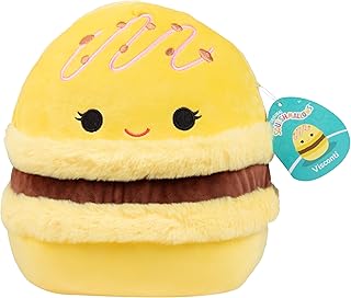 Squishmallows 12-Inch Visconti the Macaron – Official Jazwares Plush – Ultra-Soft Stuffed Animal Dessert Toy, Collectible Foodie for Kids and Collectors