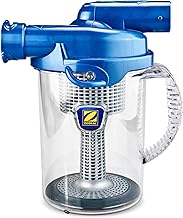 Genuine Parts Cyclonic Leaf Catcher, Connects to Suction-Side Pool Cleaners to Capture Leaves & Other Debris, Universal Hose Connection Included