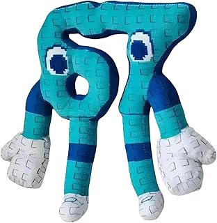 Steal a Brainrot 67 Plush Toy for Kids, Steal a Brainrot Plush Funny Number Character, Soft 67 Plushie Stuffed Animal, Huggable Gift Toy for Boys Girls