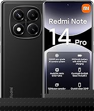 Redmi Note 14 Pro 4G LTE (for Tmobile Mint Tello & Global) (256GB + 8GB) 6.67" 120Hz 200MP AI Camera Model 24116RACCG Unlocked Dual Sim (Midnight Black)