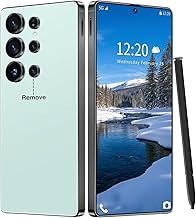 I25 Ultra Unlocked Phone 16+1TB,Built in Pen The Phone,Battery 7000mAh 6.99" HD Screen,Android 14 Smartphone,Face ID/5G/Fingerprint Lock/Dual SIM/GPS (Cyan, 16+1TB)