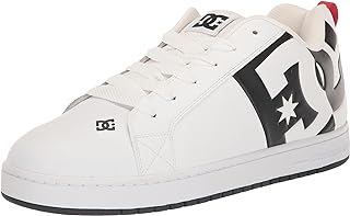 DC Mens Court Graffik Sq Low Skate Shoe
