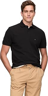 Men's Short Sleeve Polo Shirts in Classic Fit with Stretch and Organic Pique Cotton