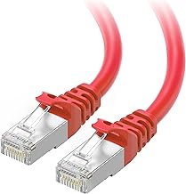 Cable Matters 10Gbps Snagless Shielded Cat 6A Ethernet Cable - 5ft, Cat 6A Cable, Cat6A Cord, Ethernet Cord, Red